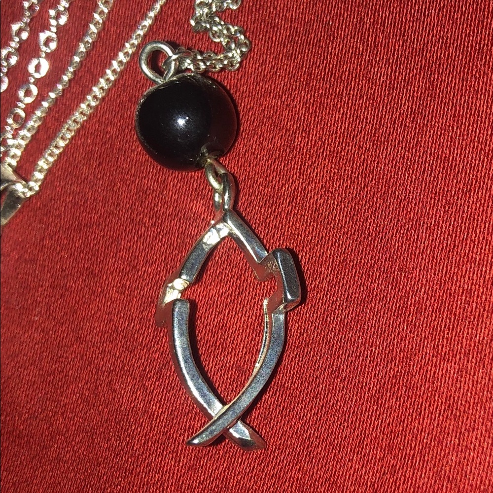 Assorted Silver Necklaces - image 5